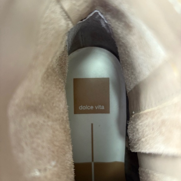 Dolce Vita Tan Suede Ankle Boots - Picture 5 of 5